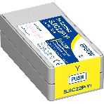 Картридж струйный SJIC22P(Y): INK CARTRIDGE FOR TM-C3500 желтый, фото 1