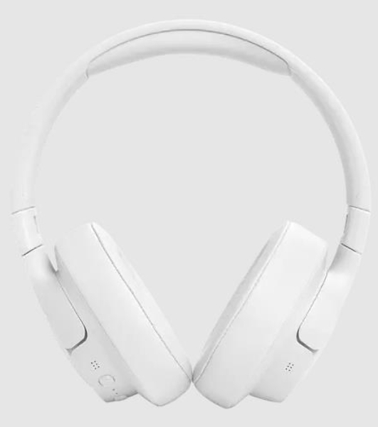 Беспроводные/проводные наушники JBL Tune 770NC белый, полноразмерные, Bluetooth + проводной, активное шумоподавление, до 70 ч
