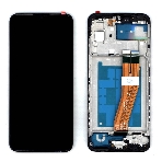 Дисплей для Samsung Galaxy A03 SM-A035F черный с рамкой, фото2