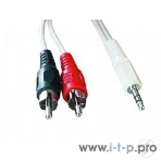 Кабель аудио Gembird Jack3.5/2xRCA, 1.5м, фото2