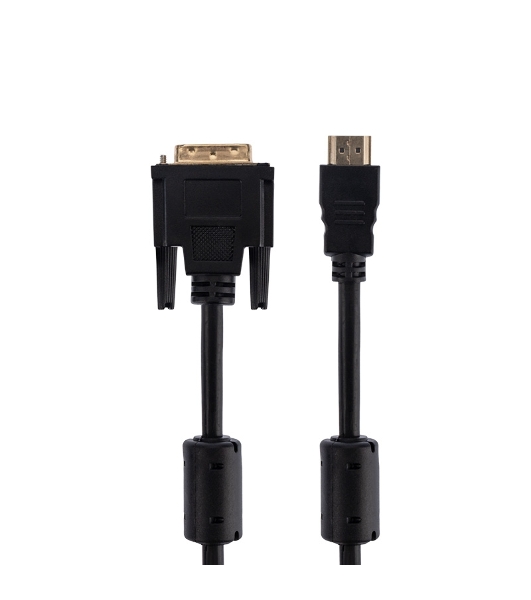 Шнур Rexant HDMI - DVI-D с фильтрами, длина 7 метров (GOLD) (PE пакет)