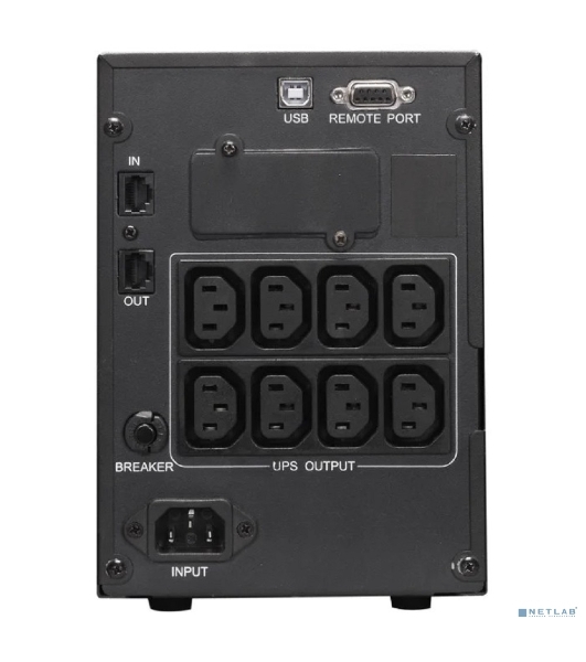 Источник бесперебойного питания Powercom Smart King Pro+ SPT-1500-II LCD 1200Вт 1500ВА черный