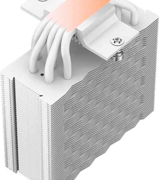 Кулер для процессора PCCooler RZ500 белый 120мм алюминий+медь 2200rpm 32db 4-pin 250W 155мм