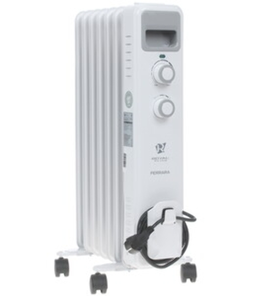 Радиатор масляный Royal Clima ROR-FR7-1500M 1500Вт белый/черный