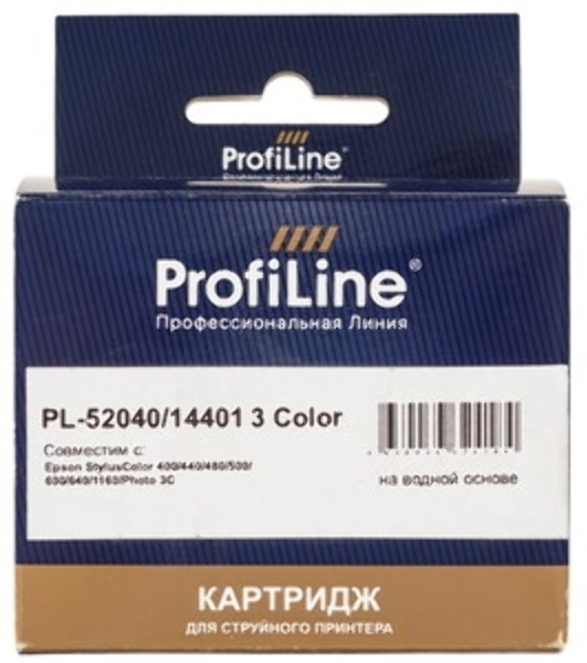 Картридж струйный ProfiLine PL-29401 для принтеров Epson StylusC60 Color водн