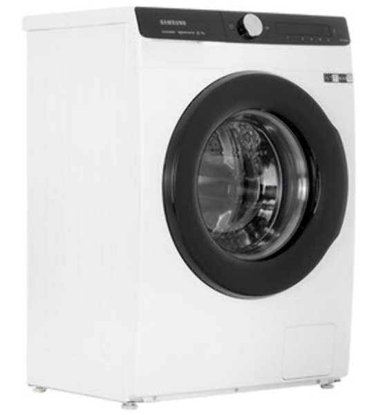 Стиральная машина Samsung WW80AG6S28AELD белый, загрузка фронтальная 8 кг, 1200 об/мин, класс A