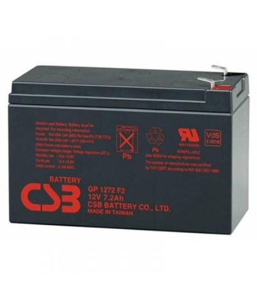 Батарея CSB GP 1272 12V 7.2Ah F2 28W