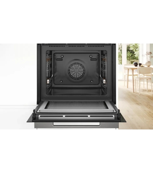 Духовой шкаф электрический Bosch Serie 8 HMG776NB1 черный