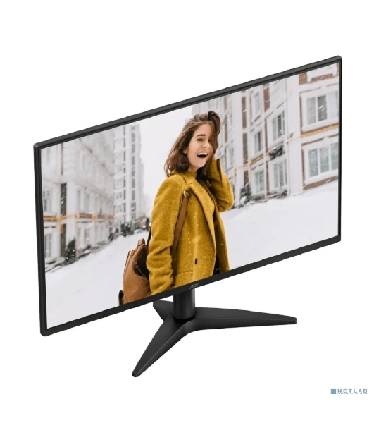 Монитор 27' AOC 27B36H IPS 1920x1080, 100 Гц, 4 мс, 16:9, 250 кд/м², HDMI 1.4, VGA, черный