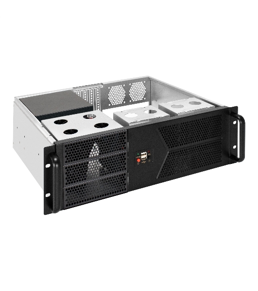Серверный корпус ExeGate Pro 3U400-07 (RM 19', высота 3U, глубина 400, БП 600PAS, 2хUSB)