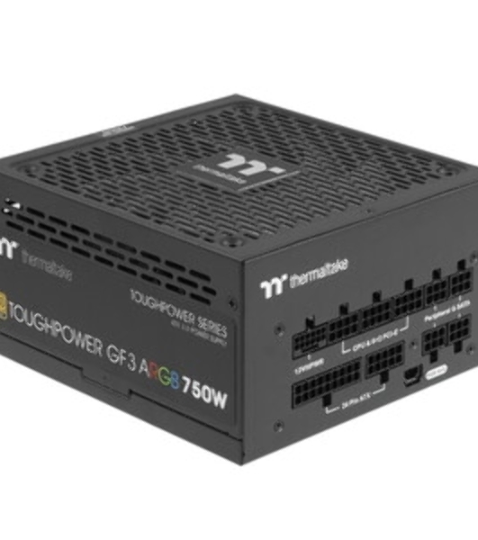 Блок питания Thermaltake Toughpower GF3 ARGb (PS-TPD-0750F4FAGE-1), 750Вт, 80 PLUS Gold, 140мм, модульный, черный