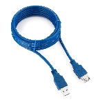 Кабель Gembird PRO USB 3.0 удлинительный 3.0м AM/AF позол. контакты, пакет, фото 1