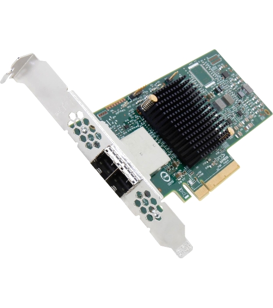 Контроллер LSI SAS 9300-8e SGL (8-Port Ext, 12Gb/s SATA+SAS, PCIe 3.0 HBA)