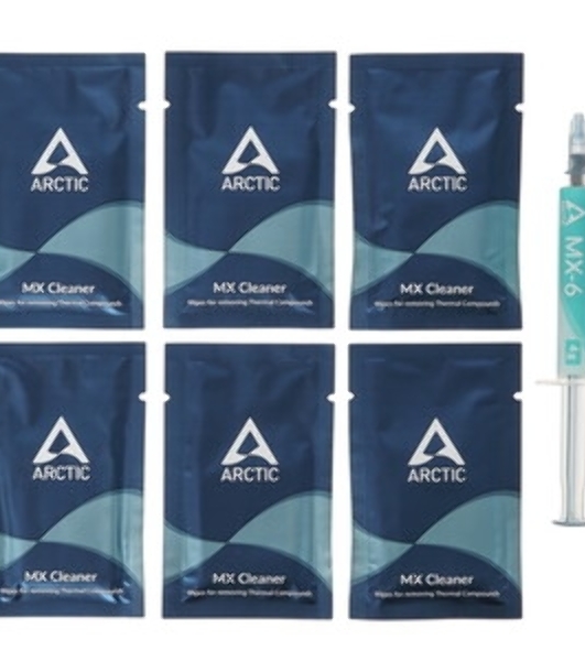 Термопаста Arctic Cooling MX-6 Thermal Compound 4г. с очистителем MX Cleaner