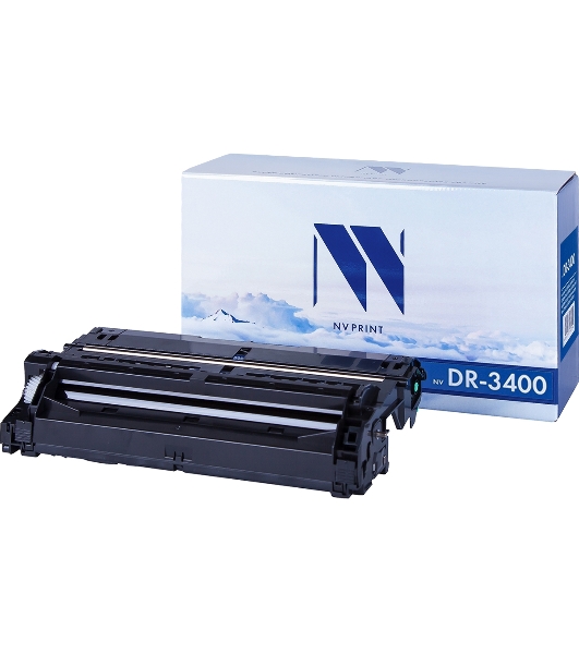 Барабан NVPrint совместимый Brother DR-3400 для HL-L5000D/L5100DN/L5100DNT/L5200DW/L5200DWT/L6250DN/L6300DW/L6300DWT/L6400DW/L6400DWT/DCP-L5500DN/L6600DW/MFC-L5700DN/L5750DW/L6800DW (30000k)