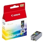 Картридж струйный CLI-36Color (1511B001) для Canon Mini Pixma 260, Цветной, 250 стр., фото 1