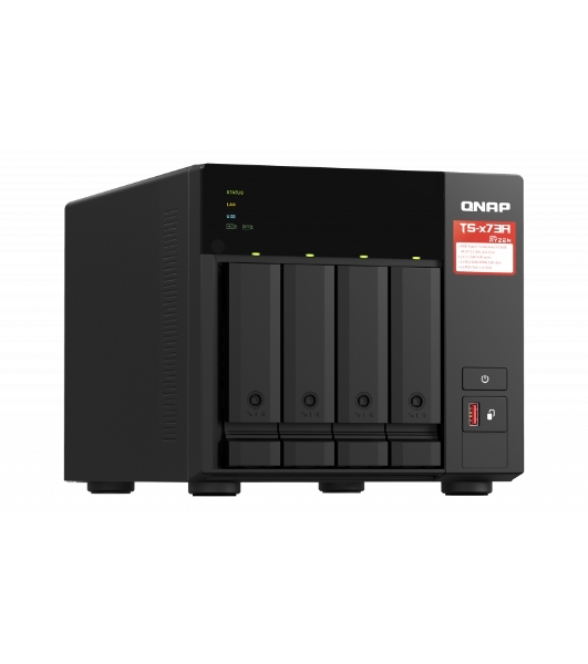 Сетевое хранилище NAS Qnap TS-473A-8G 4-bay Ryzen V1500B