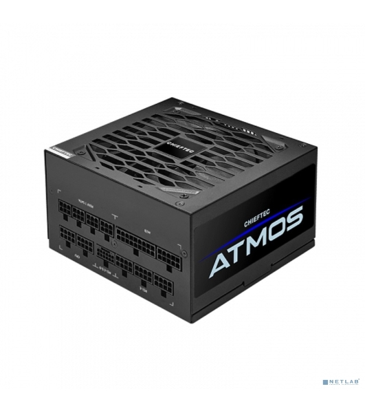 Блок питания Chieftec Atmos CPX-850FC, 850Вт, 80 PLUS Gold, 135мм, модульный, черный