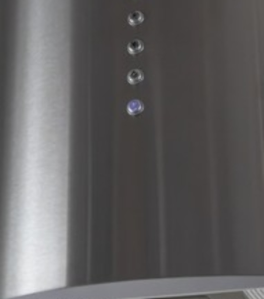 Вытяжка каминная MBS Petunia 135 Island Inox нержавеющая сталь управление: кнопочное (1 мотор)