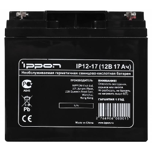 Батарея для ИБП Ippon IP12-17 12В 17А·ч