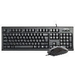 Комплект клавиатура+мышь A4Tech KR-8520D проводной, USB, 1200 DPI, чёрный, фото18