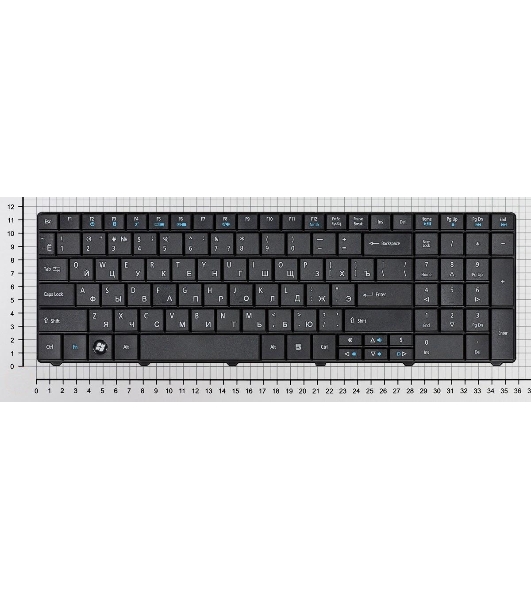 Клавиатура для ноутбука Acer TravelMate 8531 8531G 8571 8571G 8571T черная