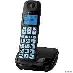 Телефон беспроводной (DECT) Panasonic KX-TGE110RUB черный АОН, фото2