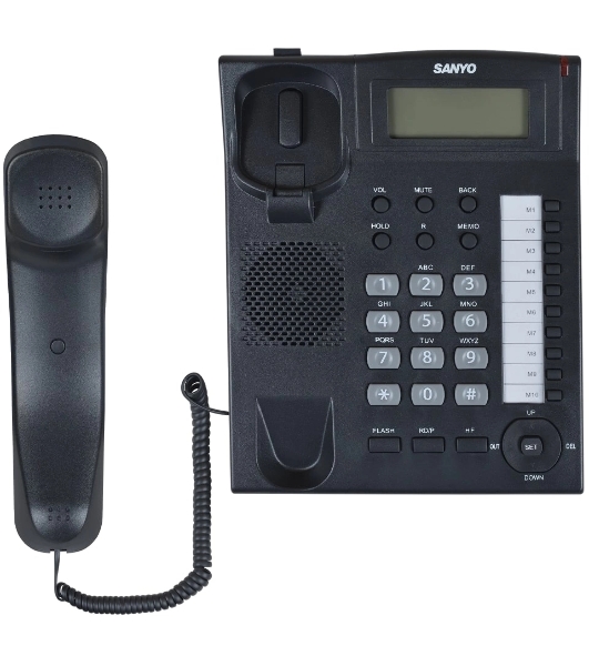 Телефон проводной SANYO RA-S517B черный