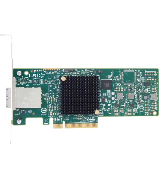 Контроллер LSI SAS 9300-8e SGL (8-Port Ext, 12Gb/s SATA+SAS, PCIe 3.0 HBA)