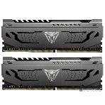 Оперативная память Patriot Viper Steel, DDR4, 8GB (2x4GB), 3200MHz, CL16, DIMM, с радиатором, черный, фото9
