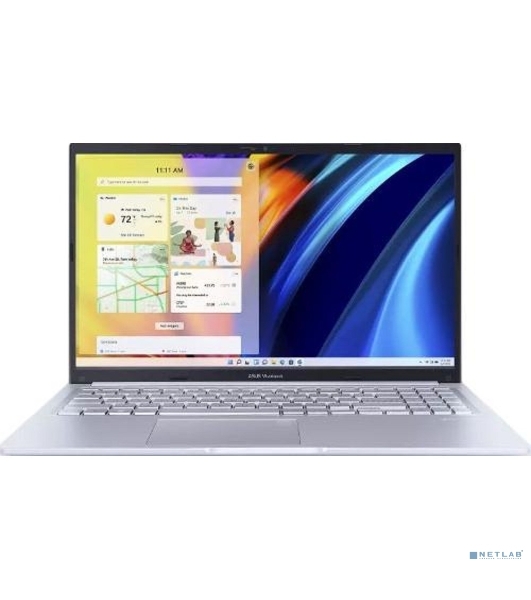 Ноутбук ASUS X1502VA-BQ1373 15.6'(1920x1080 (матовый) WVA)/Intel Core i5 13420H(2.1Ghz)/16Gb/512PCISSDGb/noDVD/Int:Intel Iris Xe Graphics/Cam/BT/WiFi/42WHr/war 1y/1.7kg/Cool Silver/noOS