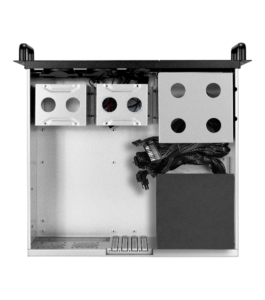 Серверный корпус ExeGate Pro 3U400-07 (RM 19', высота 3U, глубина 400, БП 600PAS, 2хUSB)