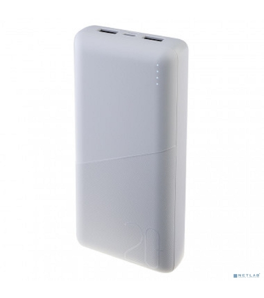Портативный аккумулятор Perfeo (PF_E2092) - 20000 mAh, белый