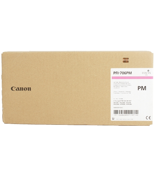 Картридж струйный Canon PFI-706 PM фото пурпурный для iPF8300S/8400/9400S/9400 (6686B001)
