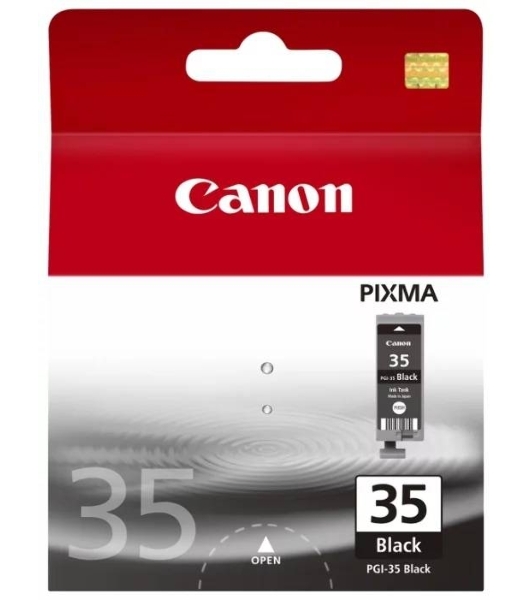 Картридж струйный Canon PGI-35Bk (1509B001) черный (9.30 мл, 200 стр.) для Canon PIXMA iP100, iP110