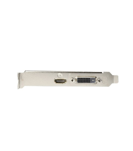 Видеокарта Gigabyte GV-N1030D4-2GL NVidia GeForce GT 1030, 2Gb DDR4/64-bit, PCI-Ex16 3.0, DVI-Dx1, HDMI2.0bx1, LP, 2-slot cooler, Retail