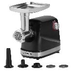 Мясорубка электрическая Polaris PMG 2582 черный, 2500 Вт, 2.7 кг/мин, реверс, защита от перегрузки, металлический лоток, насадки - 5, фото8