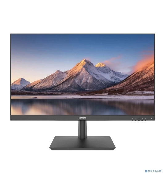 Монитор 24' Dahua DHI-LM24-L200N VA 1920x1080, 75 Гц, 5 мс, 16:9, 200 кд/м², 1xHDMI, 1xVGA, VESA 100x100 мм, черный