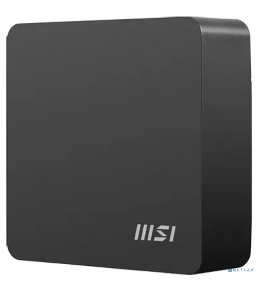 Мини ПК MSI Cubi NUC AI 1UMG-043XRU Core Ultra 5 125H (1.2) 16Gb SSD 512Gb Graphics CR без ОС 2xGbitEth WiFi BT 120W черный (9S6-B20911-043)