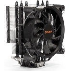 Кулер для процессора ExeGate Dark Magic EXX400V3-PWM.RGB (Al+Cu, черное покрытие, 4 тепл.трубки, LGA1150/1151/1155/1156/1200/1700/1851/AM2/AM2+/AM3/AM3+/AM4/AM5/FM1/FM2/754/939/940, TDP 140W, Fan 120mm, PWM, 800-1800RPM, Hydro bearing, 4pin, 11-24db, 500г брутто, RGB подсветка, с термопастой, на винтах, RTL), фото14