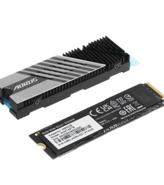 Накопитель SSD SSD Gigabyte M.2 2280 2TB AORUS Client SSD AG4732TB N PCI-Express 4.0 x4, NVMe 1.4 7300/6850 RTL, without heatsink