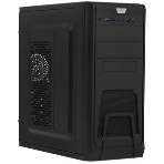 Компьютерный корпус Miditower ExeGate CP-603-UNS350 (ATX, БП UNS350 с вент. 12см, 2хUSB, аудио, черный), фото9