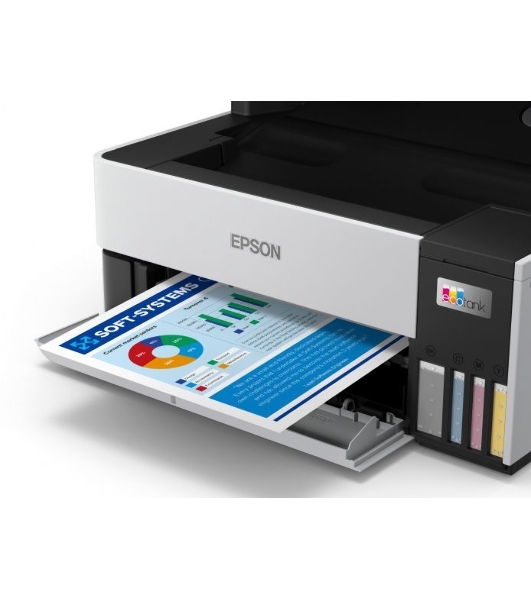 МФУ струйное Epson L6490 (C11CJ88405), A4, цветной, печ. до 17 стр/мин. (ч/б) до 9.5 стр/мин. (цвет), 1200 x 4800 dpi (печать) 1200x2400dpi (скан.), USB, RJ-45, Wi-Fi