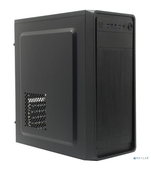 Компьютерный корпус Miditower ExeGate XP-332UC-XP450 (ATX, XP450 с вент. 12см, 2хUSB 3.0/1хTypeC, аудио, черный)
