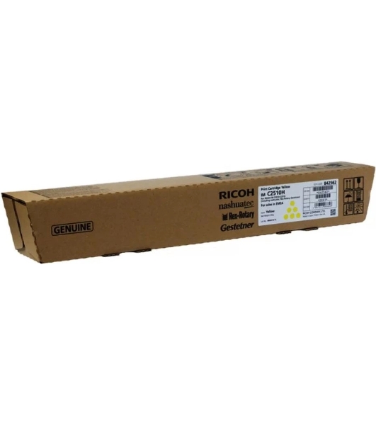 Картридж лазерный тип IM C2510H Ricoh IM C2510 желтый (842562) 18K