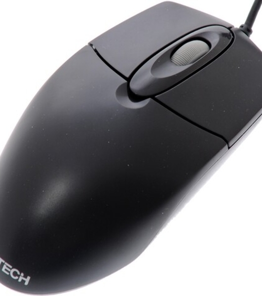 Мышь проводная A4Tech OP-720 черный, 1000 dpi, PS/2, кнопки - 3