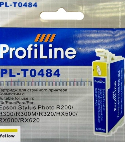 Картридж струйный ProfiLine PL-C13T40D440 (T40D4 Y) для принтеров Epson SureColor SC-T3100/5100 с чернилами на пигментной основе Yellow 56 мл