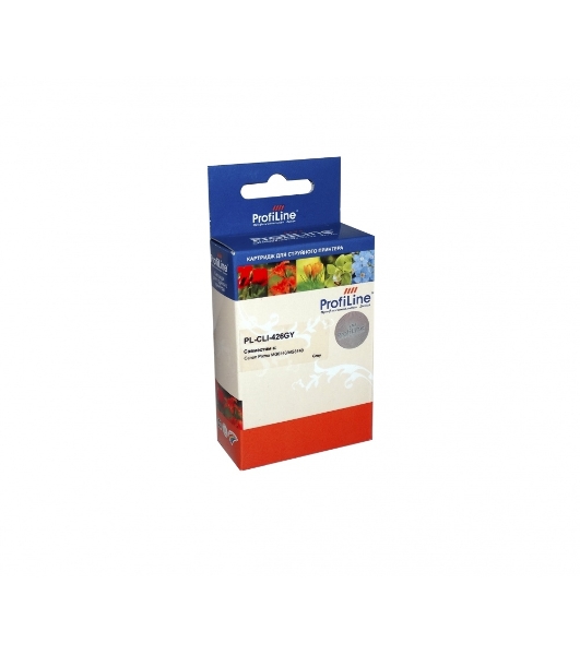 Картридж струйный ProfiLine PL-CLI-426GY с чипом для принтеров Canon Pixma MG6140/MG8140 grey водн
