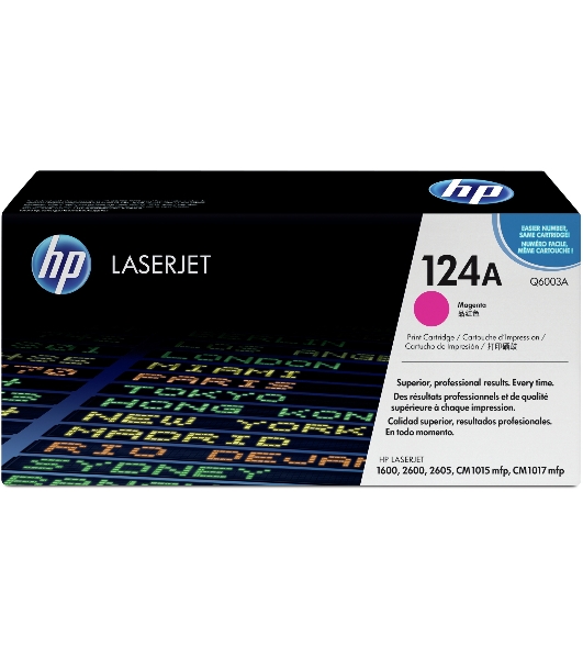 Картридж лазерный HP Q6003A пурпурный для Color LaserJet 2600 2000 стр.