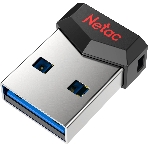 Флешка USB Netac UM81 (NT03UM81N-016G-20BK), 16Gb, USB 2.0, R/W 30/10, черный/красный, фото3